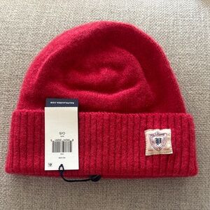 Polo Ralph Lauren Brushed Wool Red Beanie